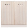 Mobile Cucina Sottolavello Componibile in Legno Colore olmo con 2 Ante 80cm