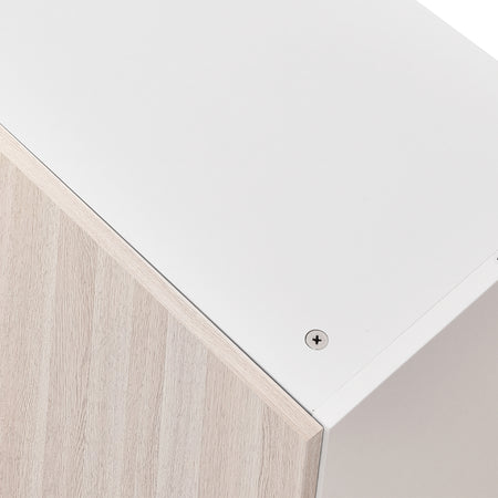 Pensile da Cucina Scolapiatti Sistema Raccogli Gocce Mobile Colore Olmo 80 cm