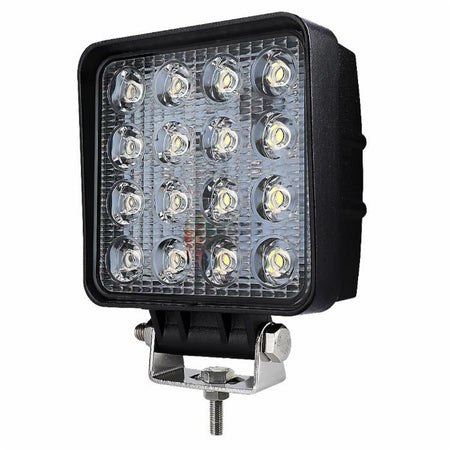 Faro da lavoro 16 LED Epistar a largo raggio freddo 48W IP67