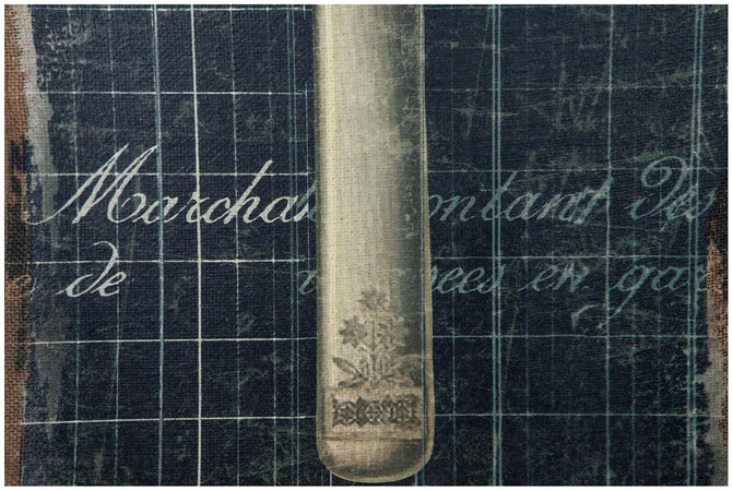 Biscottini Stampa su Tela Juta Grezza Antic COLTELLO Biscottini Design Arredo 40x2x126