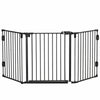 Cancelletto per cani Pieghevole, con chiusura automatica 202.5L x 2P x 76A cm