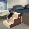 Scala per Cani con Tappetino Antiscivolo 54x40 H39cm 3 Gradini Rimovibili