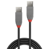 LINDY CAVO USB 2.0 TIPO A/A ANTHRA LINE, 2M