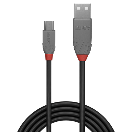 LINDY CAVO USB 2.0 TIPO A A MICRO B ANTHRA LINE, 2M