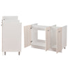 Mobile Cucina Sottolavello Componibile in Legno Colore Olmo con 3 Ante 120cm