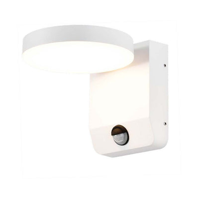 Lampada LED da Muro Rotonda 17W 150LM/W con Sensore Colore Bianco 4000K IP65