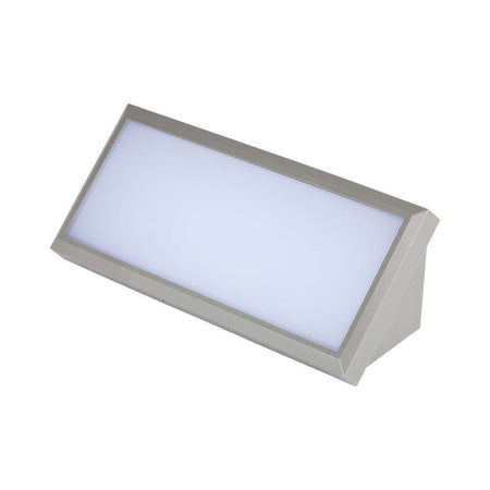 Lampada LED da Muro Angolare 20W Colore Grigio 6400K IP65