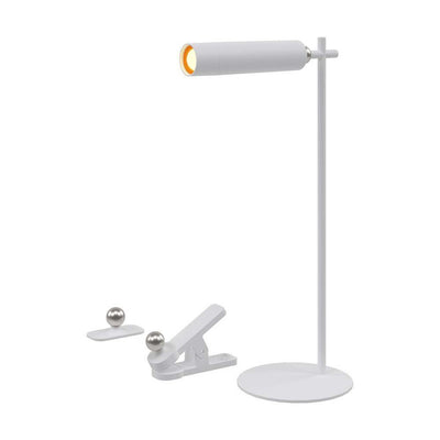 Lampada LED da Tavolo Magnetica 3W Colore Bianco Ricaricabile con USB C Touch Dimmerabile 4000K