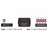 DeLOCK 87724 dati del computer switcher (Delock USB 3.0 Sharing Switch 4 - 1 -)