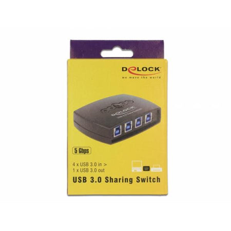 DeLOCK 87724 dati del computer switcher (Delock USB 3.0 Sharing Switch 4 - 1 -)