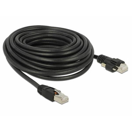 DeLOCK 85672 cavo di rete Nero 10 m Cat6 S/FTP [S-STP] (Delock patchkabel - 10 m - sort)