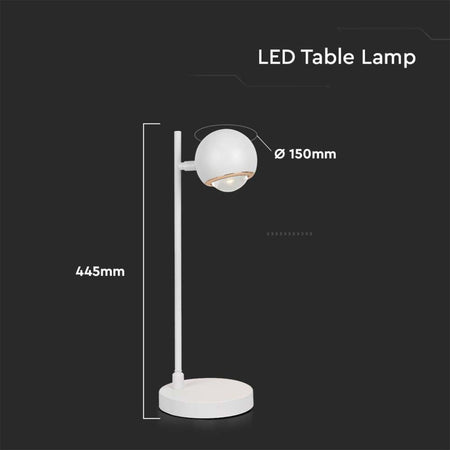 Lampada LED da Tavolo 5W 150x445mm Colore Bianco 3000K