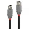 LINDY CAVO PROLUNGA 3M USB 2.0 KABEL AM / AF ANTHRA