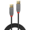 LINDY CAVO USB 3.2 TIPO A A A, 5 GBIT/S, ANTHRA LINE, 1M