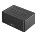 Docking Station USB3.2 Gen2 Doppio Slot HDD/SSD SATA da 2.5''/3.5'' Nero