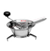 Passa Verdure Acciaio inox 18/10 3 Dischi Intercambiabili 24cm Made in italy