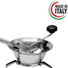 Passa Verdure Acciaio inox 18/10 3 Dischi Intercambiabili 20cm Made in italy