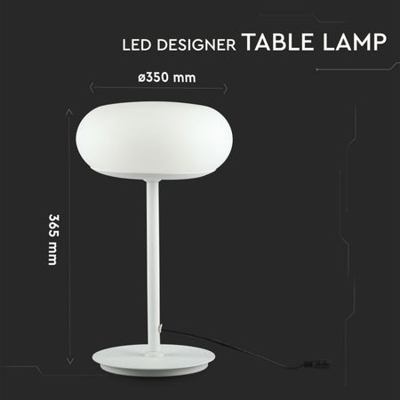 Lampada LED da Tavolo 25W con Comando Touch e Alimentatore 3000K Dimmerabile