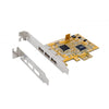 EXSYS EX-11053 scheda di interfaccia e adattatore Interno USB 2.0 (Exsys EX-11053 - USB-adapter - PCIe -)