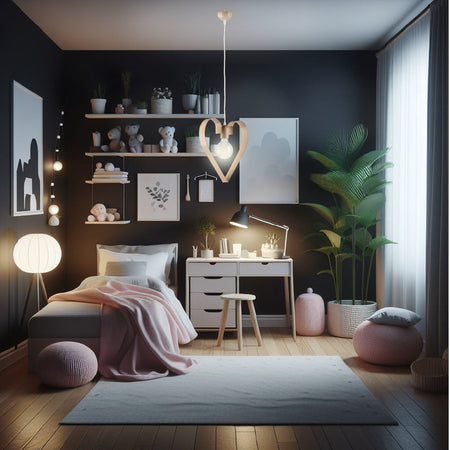 Lampadario Sospensione Metallo Colorato Lavorato a Mano 1luce E27 57W Tortora