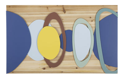 Pannello Da Muro Wood Color Cm 80X2,5X50