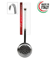 Mestoli Cucina kit 7 pz in Acciaio Inox 18/10 Made in Italy Barra + 6Utensili