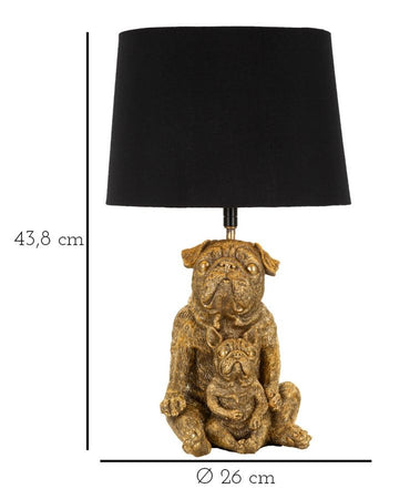 Lampada Da Tavolo Dog Cm Ø 26X43,8