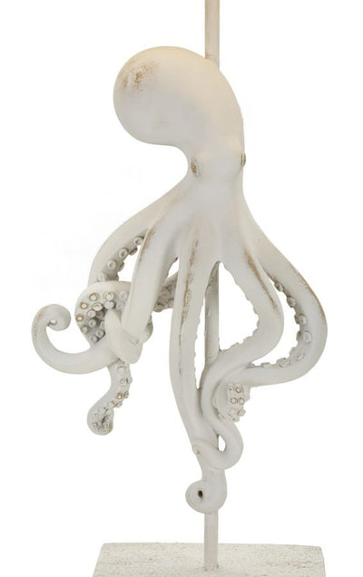 Lampada Da Tavolo Octopus Bianca Cm Ø 30,5X64,5