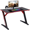 Scrivania Gaming Porta PC Computer con Tappetino Mouse Pad in legno e metallo 120cm