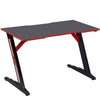 Scrivania Gaming Porta PC Computer con Tappetino Mouse Pad in legno e metallo 120cm