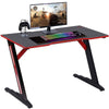 Scrivania Gaming Porta PC Computer con Tappetino Mouse Pad in legno e metallo 120cm