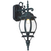Lanterna da Giardino 22 x H 52 cm Stile Vittoriano Classico 1 x E27 Verde Bronzo