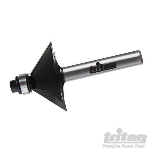 Fresa per smussare 1/4 per legno e pannelli truciolari in carburo di tungsteno Triton Triton