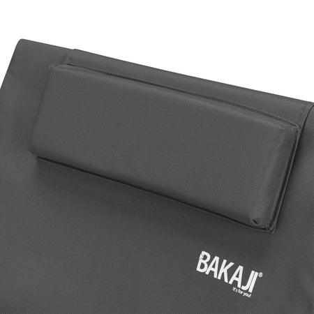 Stuoia Lettino Spiaggia Spiaggina Mare Prendi Sole Pieghevole Poggiatesta Grigio