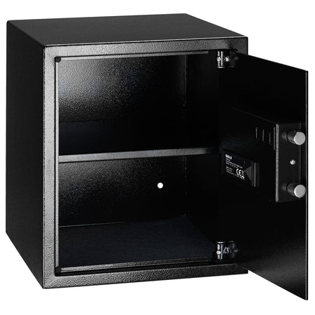 Cassaforte di Sicurezza 40x35 H40cm Elettronica 2Chiavi Acciaio Verniciato Casa Hotel