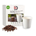Bicchieri Caffe in Carta 75ml H. 5cm Maxi Scorta 500pz 100% Biodegradabili Bianco