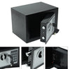 Cassetta Sicurezza Hotel 23x17x17cm Cassaforte Digitale Elettronica Ferro Zincato