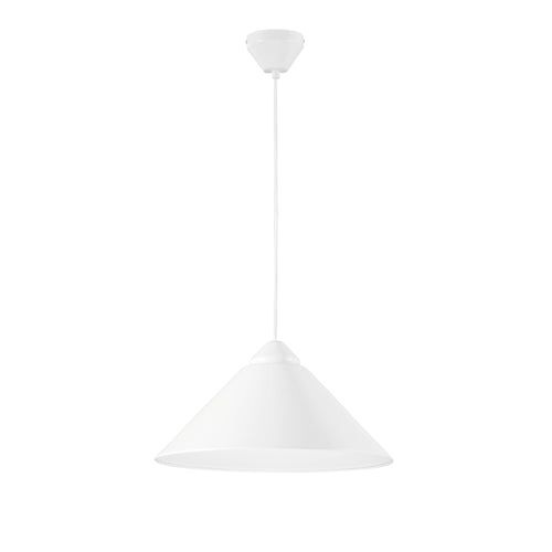 Lampadario a sospensione Bianco 1Xe27 49X25X183,5Cm