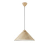 Lampadario a sospensione Beige/Bianca 1Xe27 49X25X183,5Cm