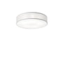 Plafoniera in metallo e tessuto Grigia 7Xe27 76X76X15Cm