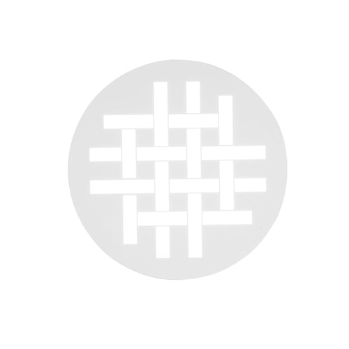 Plafoniera Led in metallo con interruttore cct Bianca 30W 3640Lm 50X50X4,5Cm