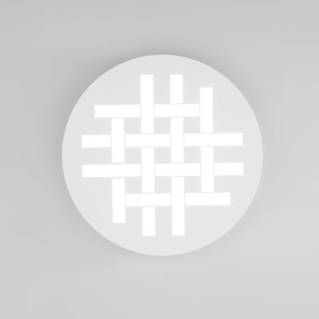 Plafoniera Led in metallo con interruttore cct Bianca 30W 3640Lm 50X50X4,5Cm