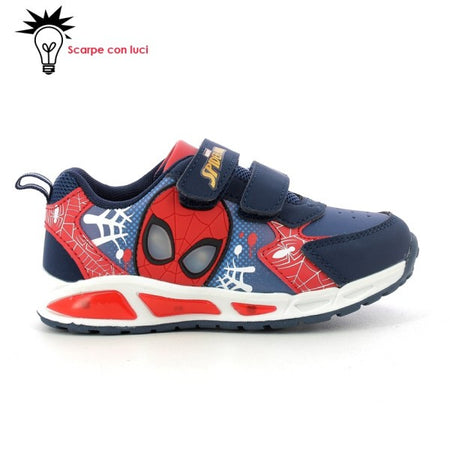 Sneakers Spiderman con luci dal 24 al 31