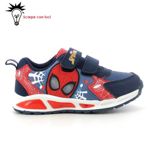 Sneakers Spiderman con luci dal 24 al 31
