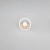 Plafoniera Led con interruttore cct Oro 14W 2100Lm 20X20X8Cm