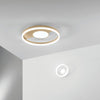 Plafoniera Led con interruttore cct Bianco 38W 5700Lm 50X50X8Cm