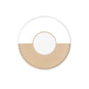 Plafoniera Led con interruttore cct Oro 38W 5700Lm 50X50X8Cm