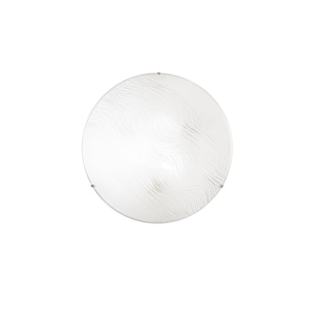 Plafoniera Bianca 3Xe27 40X40X10,5Cm