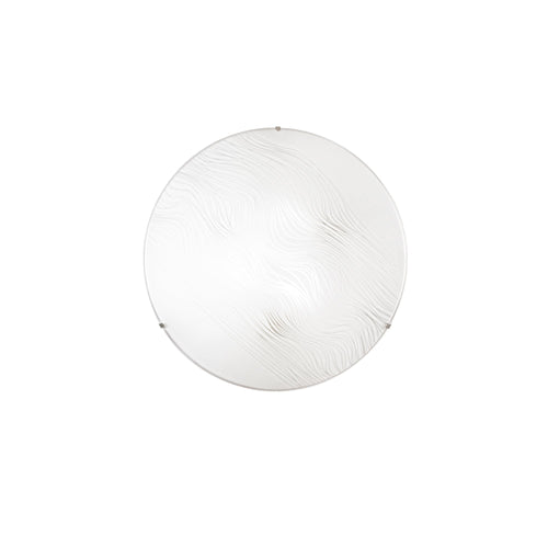 Plafoniera Bianca 3Xe27 40X40X10,5Cm