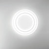 Plafoniera Led con interruttore cct per la personalizzazione della temperatura colore Bianca 56W 8800Lm 60X60X4Cm